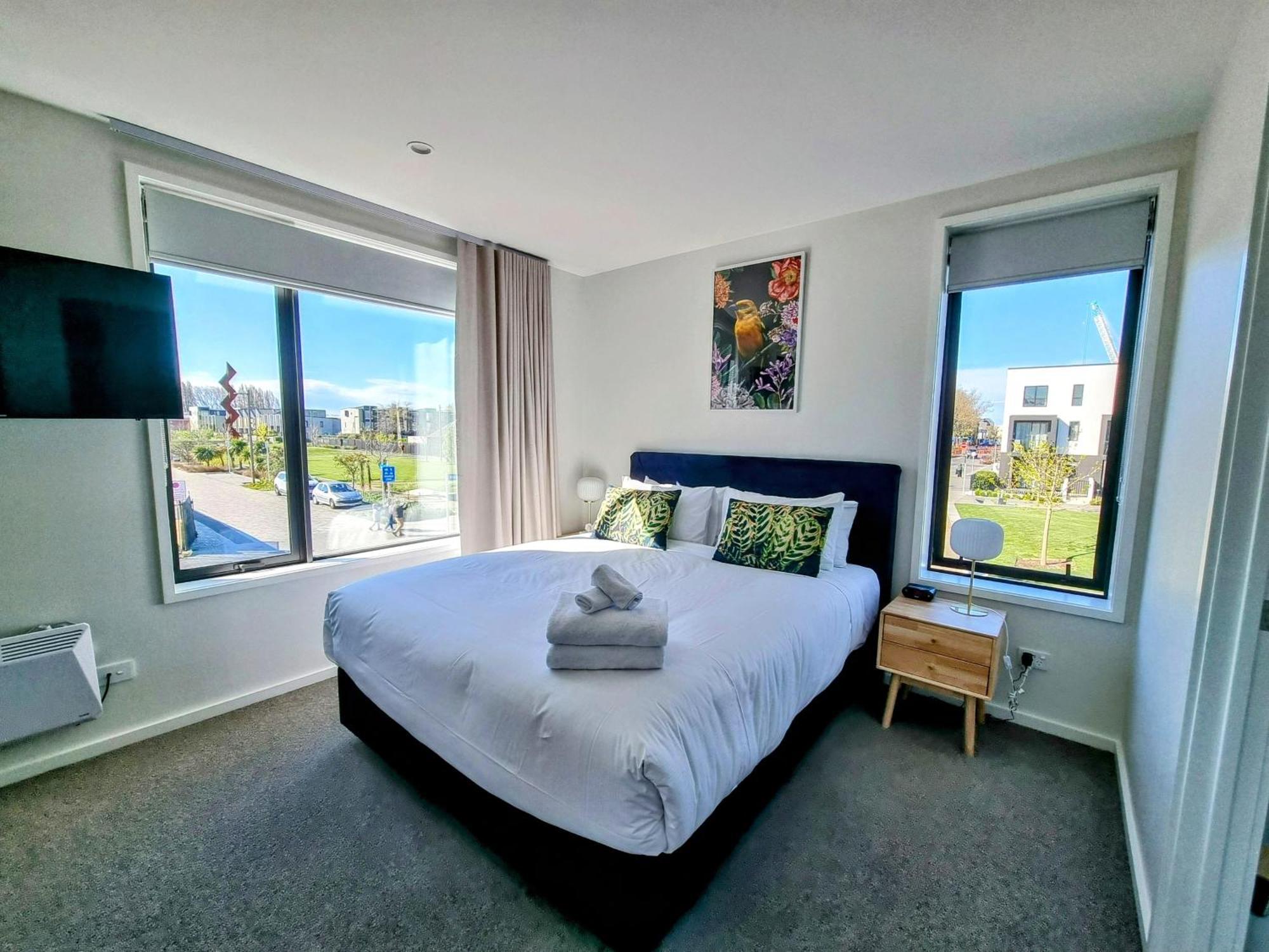 Hereford St Apartment - Christchurch Holiday Homes Dış mekan fotoğraf